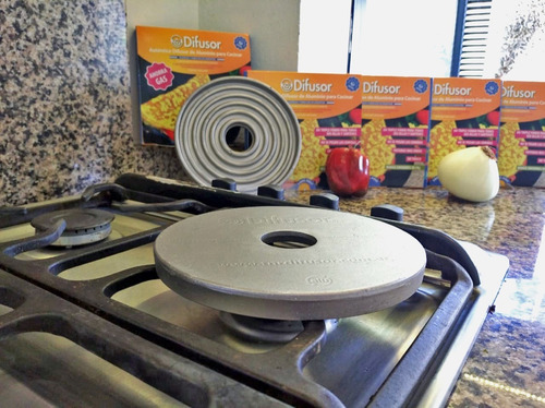 Imagen 2 de 8 de Difusor Cocina Aluminio Inyectado Auténtico Tnr 18cm