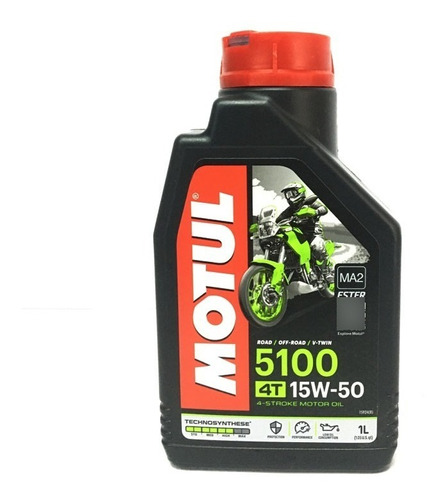 Aceite Para Moto Motul 5100 4t 1litro