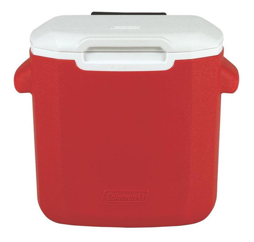 Caixa Térmica Vermelha Com Rodas 15.1 Litros 16qt Coleman