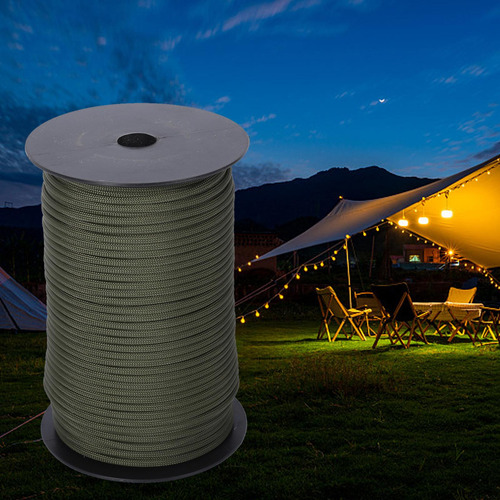 Multifunción Paracord Camping Cuerda Verde Oscuro