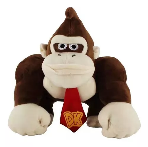 Pelucia Donkey Kong Super Mario Nintendo Macaco Original