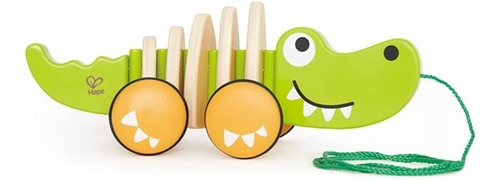 Imagen 1 de 5 de Cocodrilo De Arrastre Para Niños De Hape