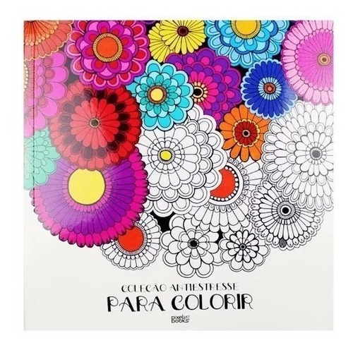 Kit 3x Livro Pixel Art Books Colorindo Mandalas Antiestresse