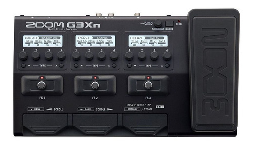 Imagen 2 de 4 de Pedalera Zoom G3xn Multiefectos Para Guitarra Electrica