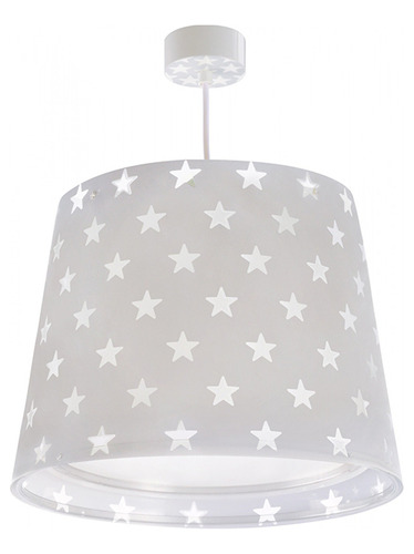 Colgante Infantil Stars Grey Estrella Fluorescente