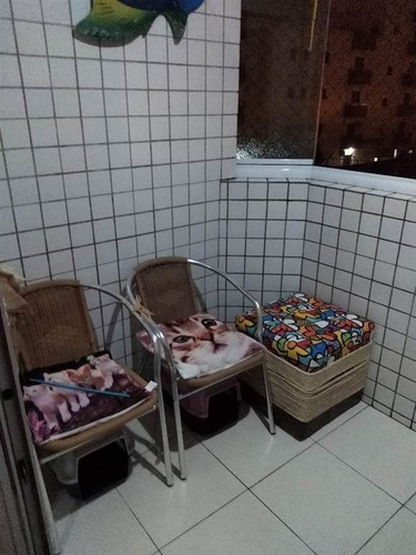 Imagem 3 de 9 de Apartamento, 2 Dorms Com 54 M² - Guilhermina - Praia Grande - Ref.: Edc4448 - Edc4448