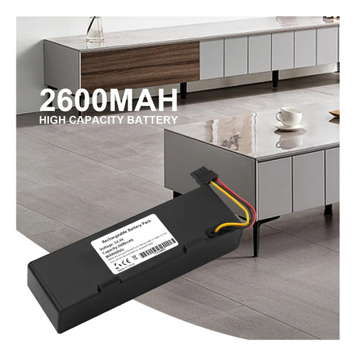Batería De Vacío De Reemplazo Compatible Con Xiaomi Mop 2s,