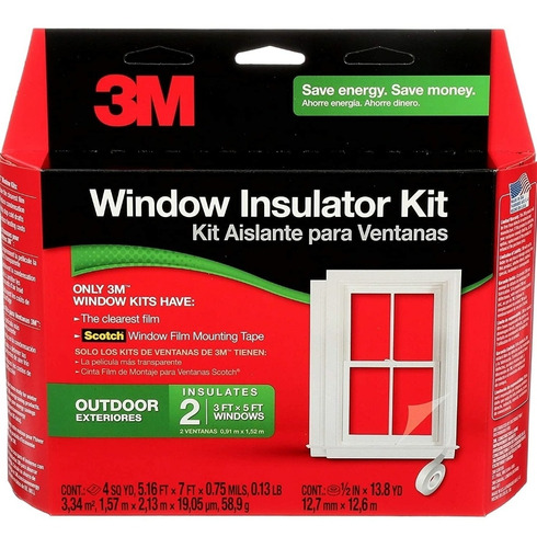 Kit Aislante Polarizado Ventanas Para Uso En Exterior 3m