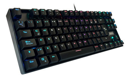 Teclado Mecánico Gamer Teros Te-4153 Rgb Usb