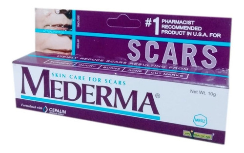 Pomada Mederma Scars  Para Cicatrizes     10g 