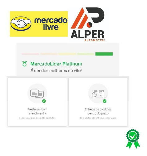 Kit Terminal + Pivô Gol Parati Saveiro 97/14 G2 G3 G4 Dir. H