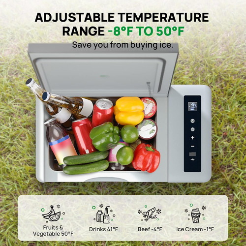 Bundle Refrigerador Portátil 23 Cuartos Con Cubierta Aislada