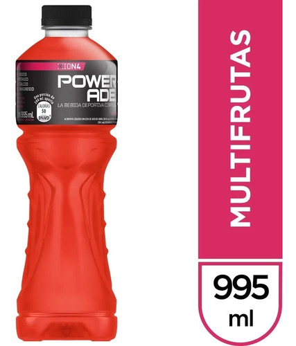 Powerade Frutas Tropicales Pet 500cc - Pack X 6 Isotónica 