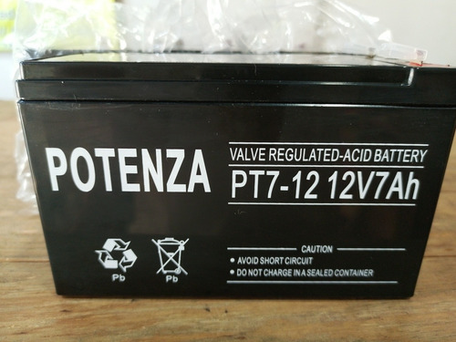 Batería 12 Voltios 7 Amperios Para Cercos Eléctricos 