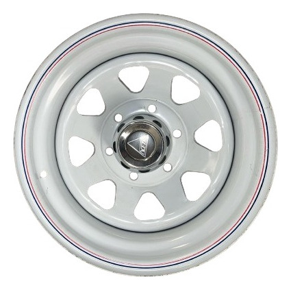 Rin Acetra 15x8 6 Huecos Manzana 5 1/2 O 140  Blanco