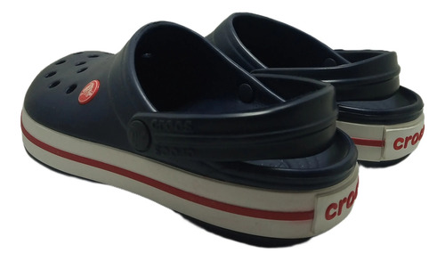 Zueco Crocs Band Dama Calce Amplio Cómodos Originales