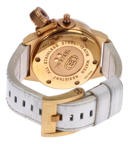 Reloj Para Hombre Tw Steel *tw*. Blanco Blanco Blanco (Usado)