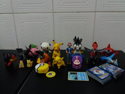 Kit Com 19 Brinquedos Pokemon Originais