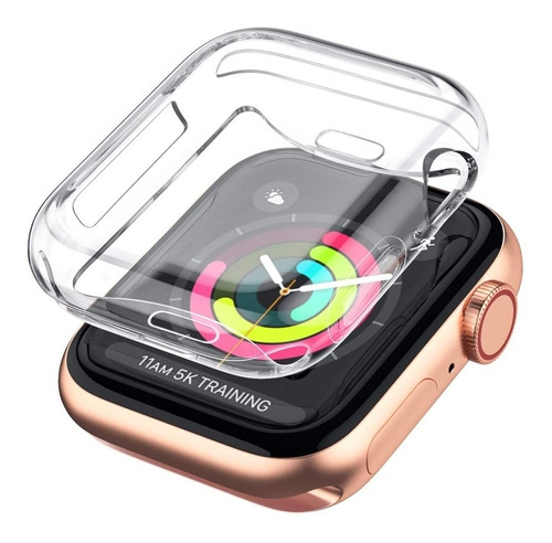 Funda Transparente Para Apple Watch Series 6 5 4 44mm 