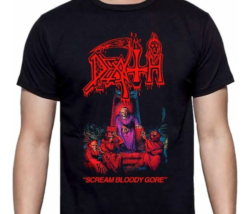 Death - Scream Bloody Gore - Metal - Polera- Cyco Records