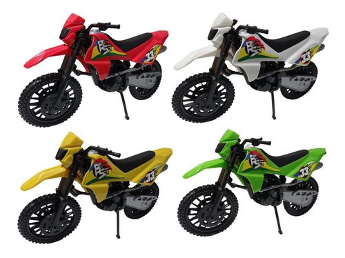 Bicicleta de juguete de motocross de 28 cm para niños