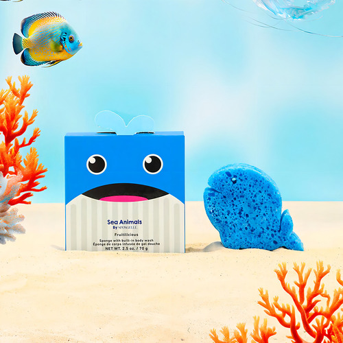 Esponja Spongelle Animales Marinos Walter Whale