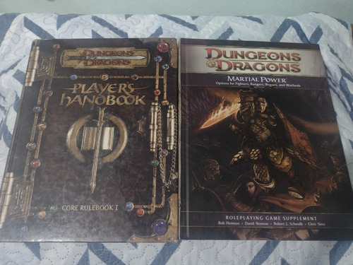 Dungeons Dragons - Martial Power E Players Handbook - 2 Vol.