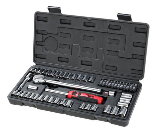 Kit De Herraminetas 54 Piezas 1/4 Y 3/8 Socket Set