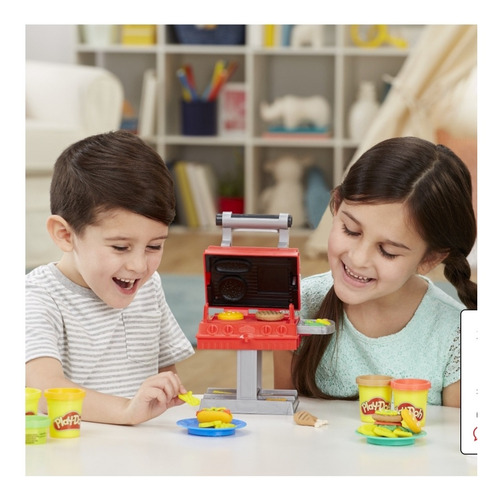 Imagen 4 de 4 de Play Doh Kitchen Creation Juego De Parrillera.