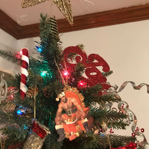 Meme De Regalo De Navidad De Papá Noel Con Forma De F Barry