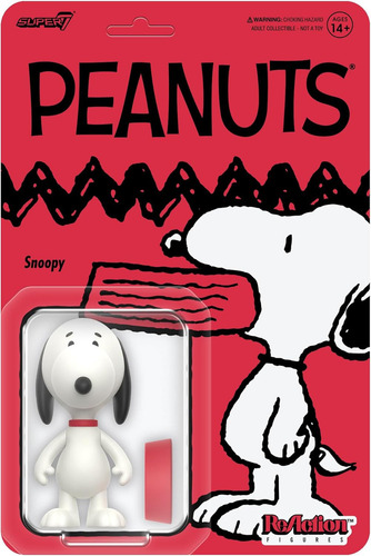 Super 7 Peanuts Snoopy 3 3/4-inch Reaction Figure