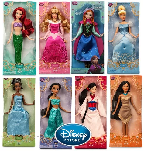 Kit Bonecas Princesas da Disney