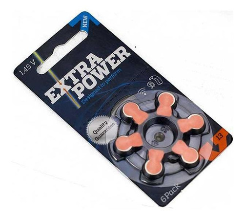 Imagem 2 de 3 de Bateria Extra Power 13 / Pr48 - Cartela Com 6 Unidades