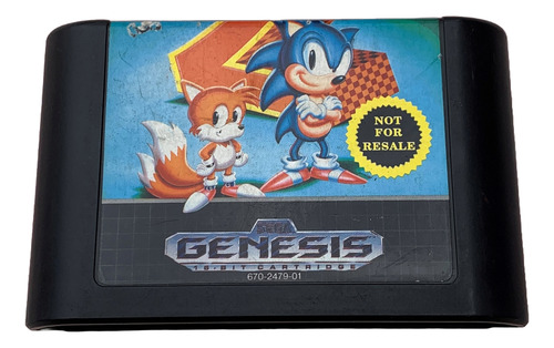 Sonic The Hedgehog 2 Videojuego Original Para Sega Genesis (Usado)