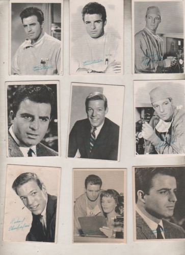 Lote De 16 Tarjetas * Dr Kildare - Ben Casey - Año 1965
