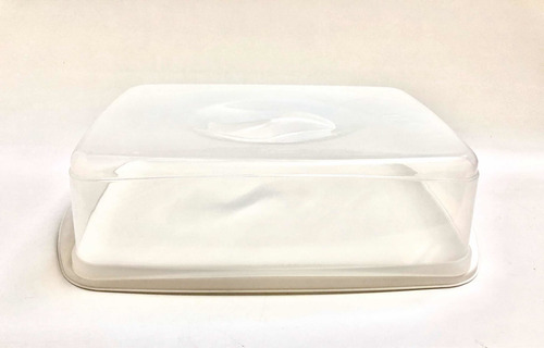 Campana Rectangular Con Tapa Plastica