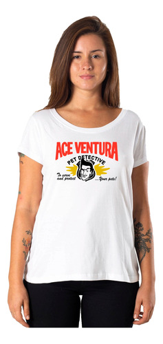 Remeras Mujer Jim Carrey Ace Ventura |de Hoy No Pasa| 1 V