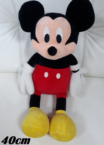 Pelucia Mickey Mouse Grande Com 40 Cm Com Frete Grátis