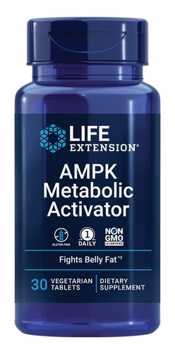 Life Extension Ampk Activador Metabólico, 30 tabletas Veg.