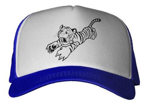 Gorra Tigre Atacando Vector