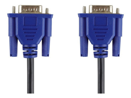 Imagen 7 de 9 de Cable Vga A Vga Ferrita Con Fibra Cable Resistente 18-6174