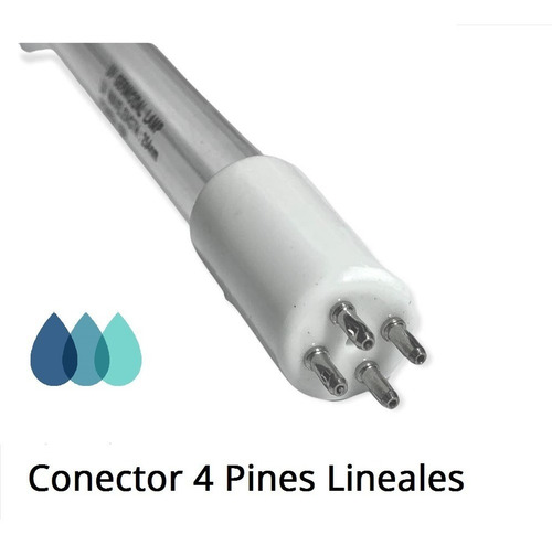Imagen 2 de 4 de Foco Uv Repuesto Lámpara Uv De 16 W - Desinfeccion De Agua