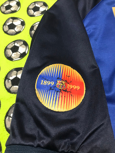 Jersey Nike Fc Barcelona Centenario 1999 Champions Rivaldo M (Usado)