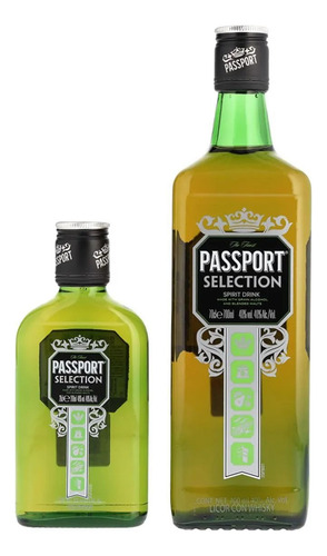 Pack De 3 Whisky Passport Selection 700ml + 200ml