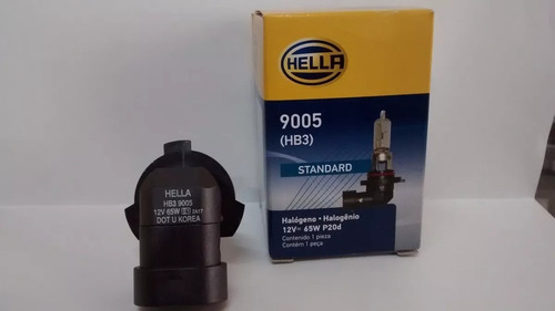 Bombillo 9005 12v 65w Hella Korea Nissan Vw Honda Chevrolet