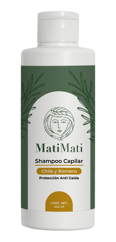 Shampoo Capilar Chile Y Romero Anticaída Matimati 425ml