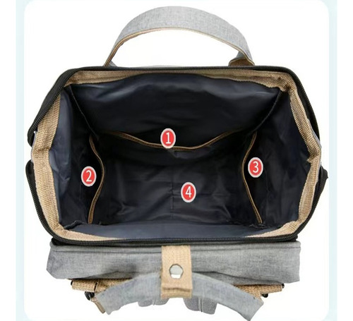 // Mochila De Viaje Impermeable Multifuncional Para Bebés
