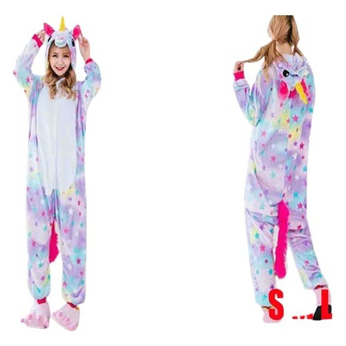 Pijama Onesie Unicornio Kigurumi Importada De Asia