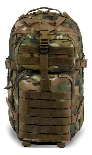 Mochila Tática Multifuncional A22 45 Litros - Deyu Camuflado
