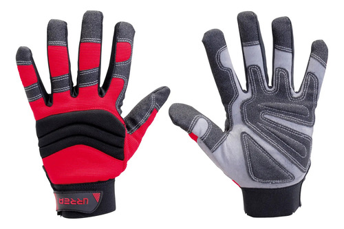 Guantes Para Mecánico C/2 Forros Anti Corte Urrea® Uso Rudo